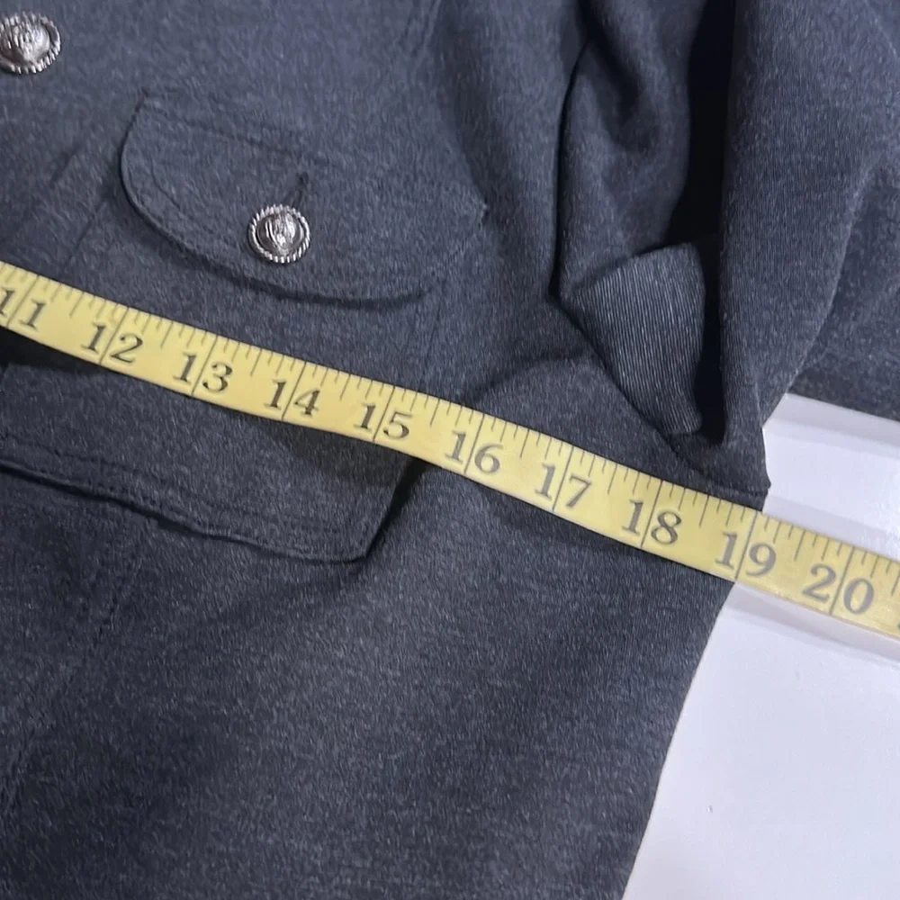 INC Gray Utility Jacket - Picture 5 of 9